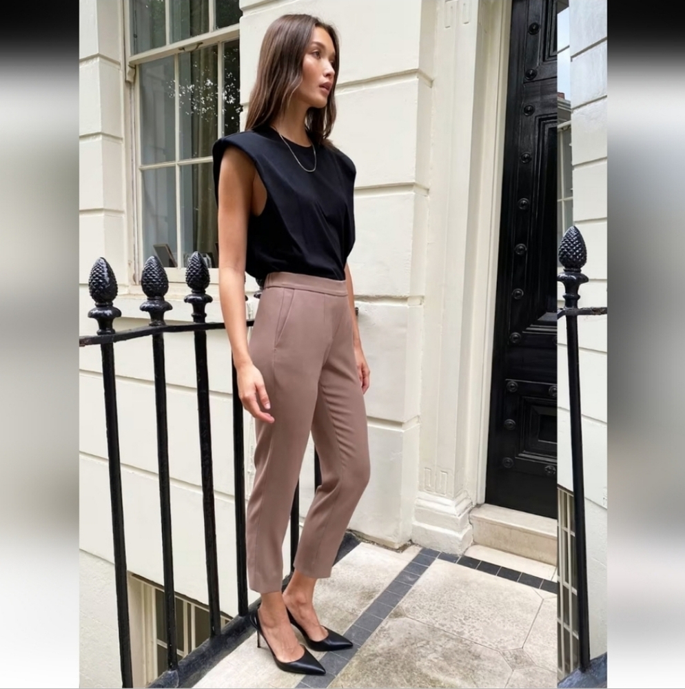 Atitzia Babaton Conan Pants Academia Japanese Crepe fabric